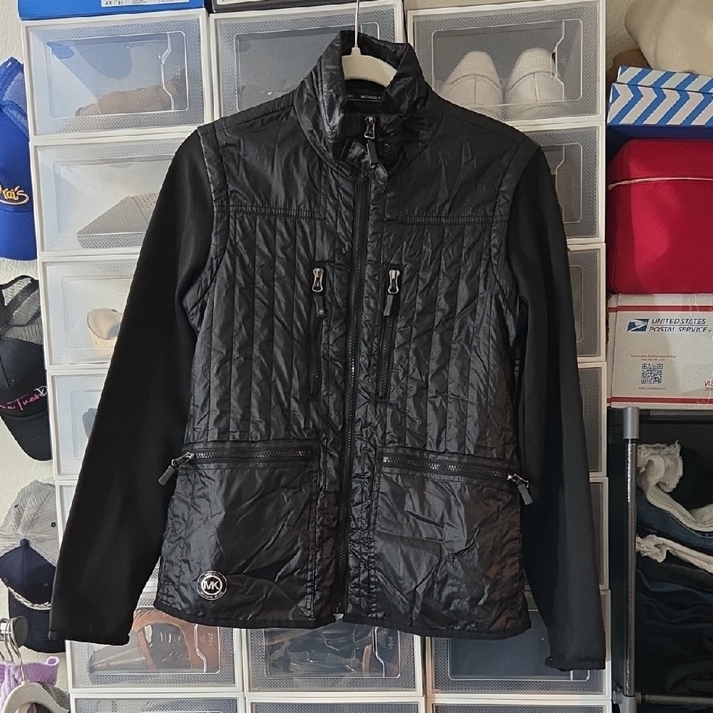 MICHAEL Michael Kors Black Quilted Jacket